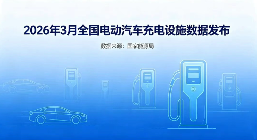 官方发布｜2026年3月全国充电设施数据：总量突破2148万个，同比大增46.9%