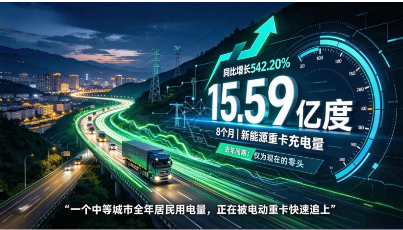 542%暴涨之后，谁在给电动重卡“喂电”？