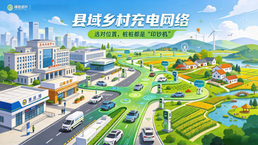 一根充电桩，激活一条县——天盛物联“三位一体”破解县域新能源困局