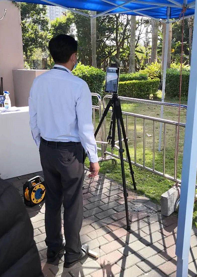 5G热成像快速测温系统